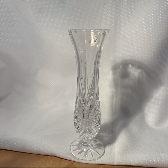 Cristal d’Arques Lead Crystal Vase Vintage 8 3/8” - Picture 4 of 7